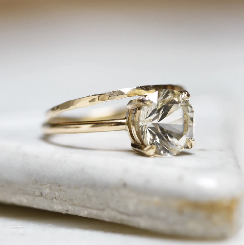 14K Gold Stacker Ring