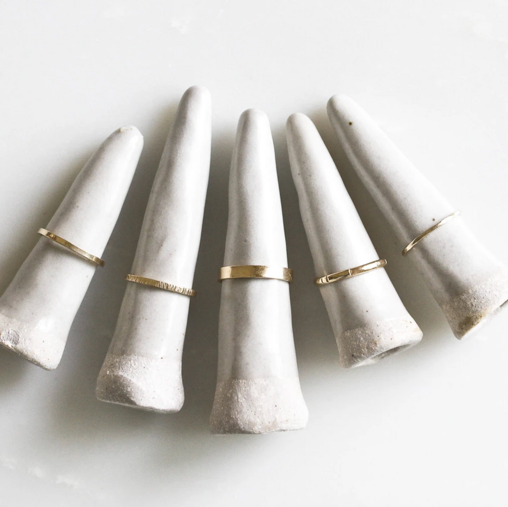 14K Gold Stacker Ring
