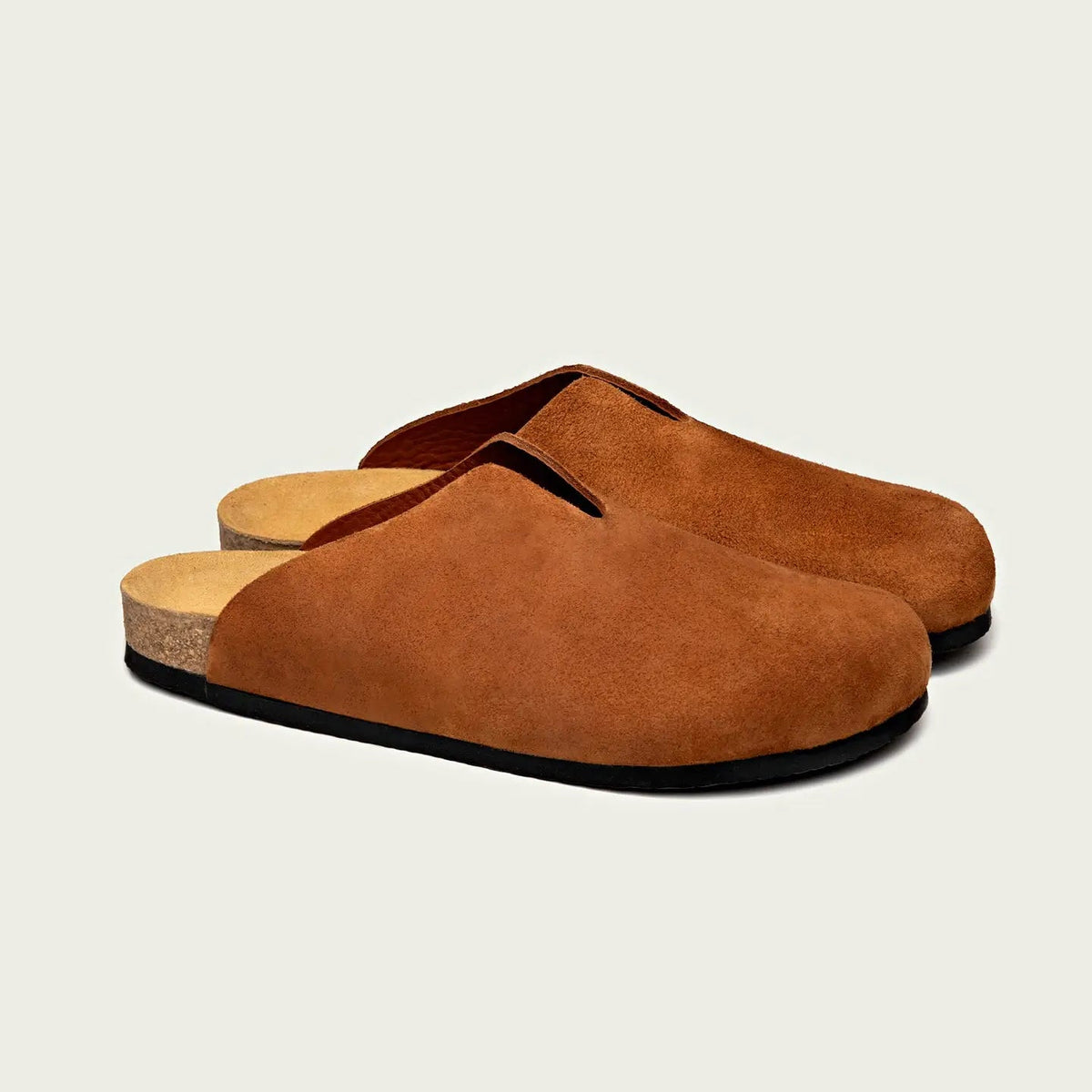 Mr. Grumpy Suede Mules Tobacco Manna