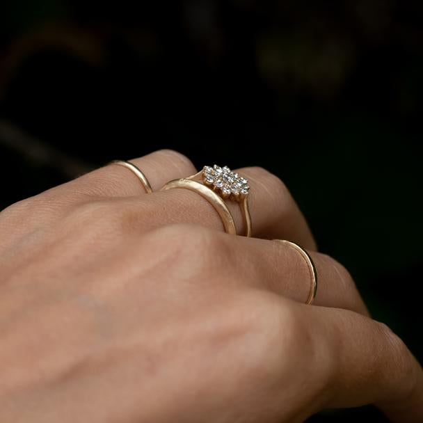 Marigold diamond ring Clearance